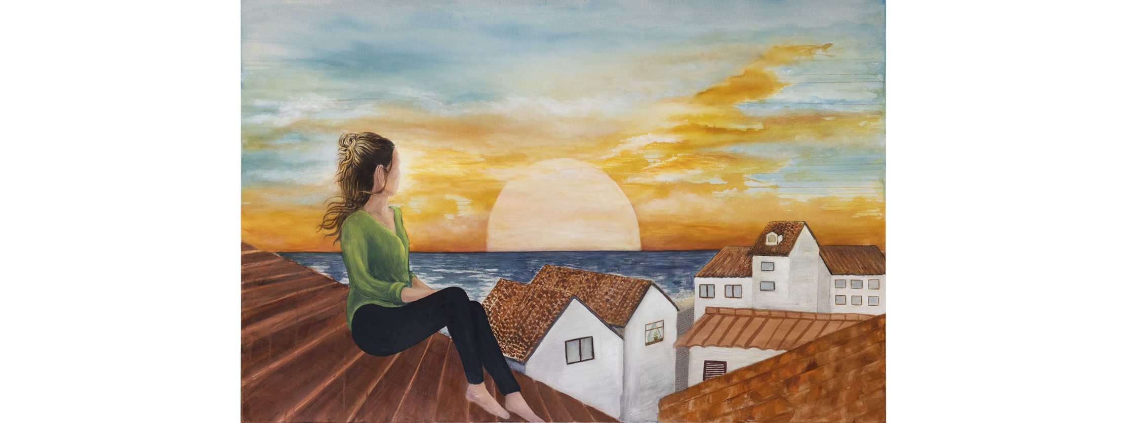 Multiple Sklerose: Kunstwerk von Linda Baum mit dem Namen „Neue Perspektive“