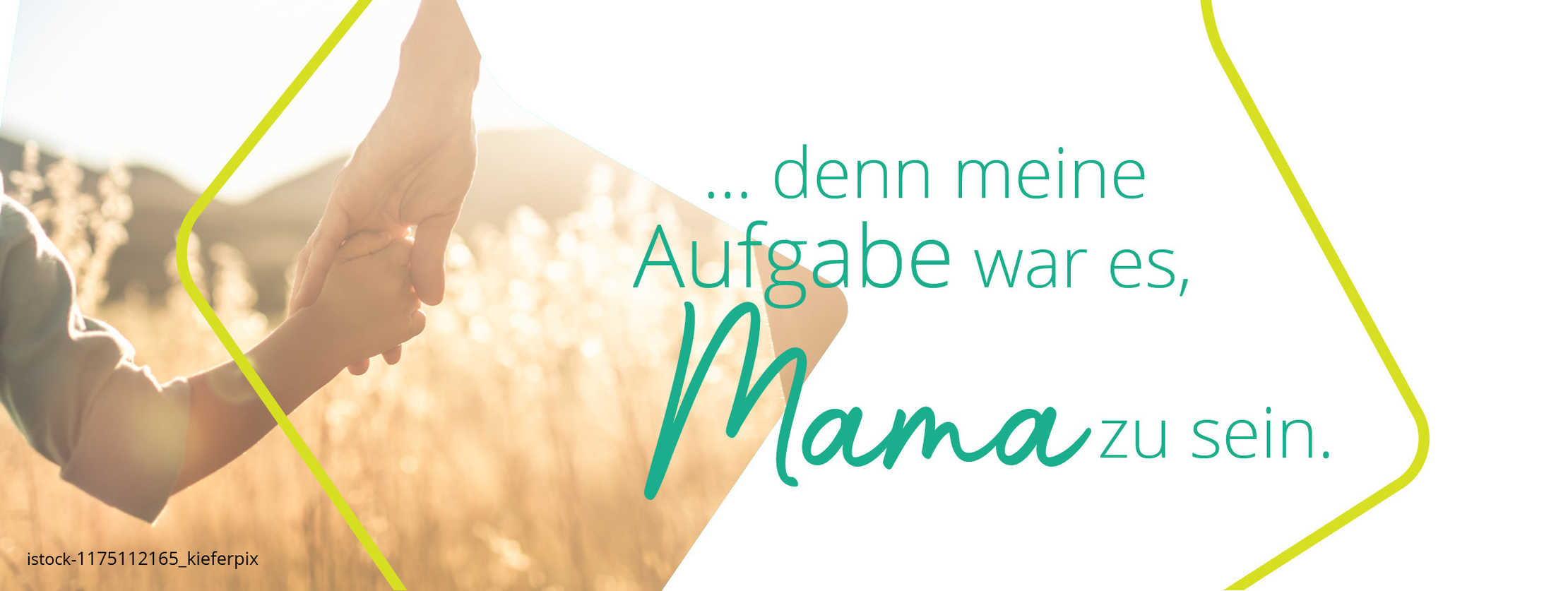 MS und ich: Spruch:... denn meine Aufgabe war es, Mama zu sein