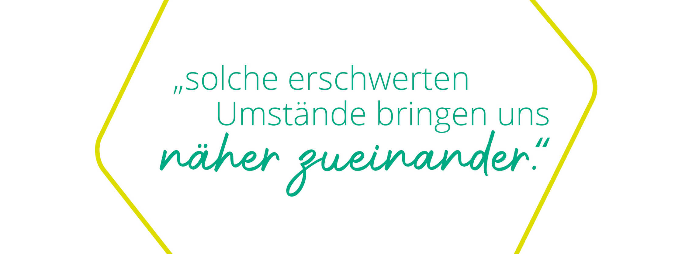 MS&ich: Patienten berichten Zitat Ricky: „solche erschwerten Umstände bringen uns näher zueinander.“