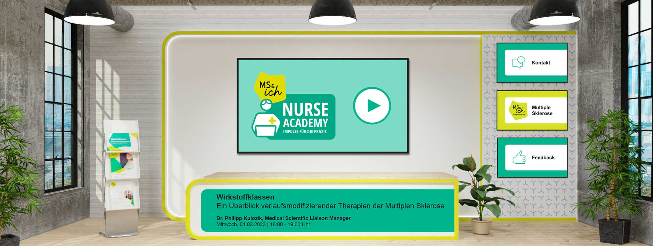 Das Bild zeigt ein Beispiel für eine Praxis