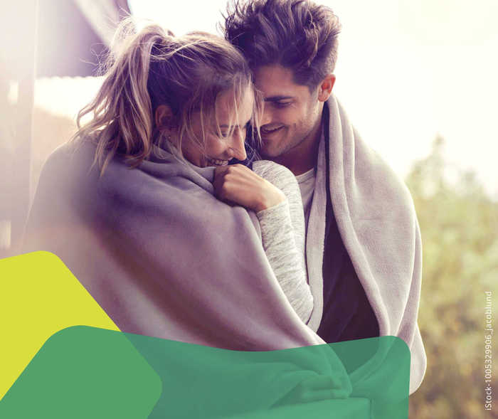 Ein Bild eines Pärchens