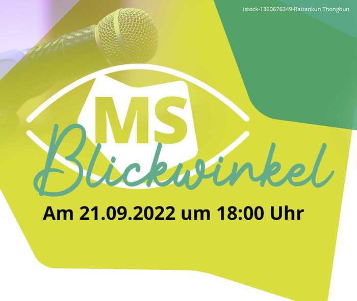 Die Grafik zeigt das Blickwinkel-Event am 21.09. um 18 Uhr Die Grafik zeigt das Blickwinkel-Event am 21.09. um 18 Uhr
