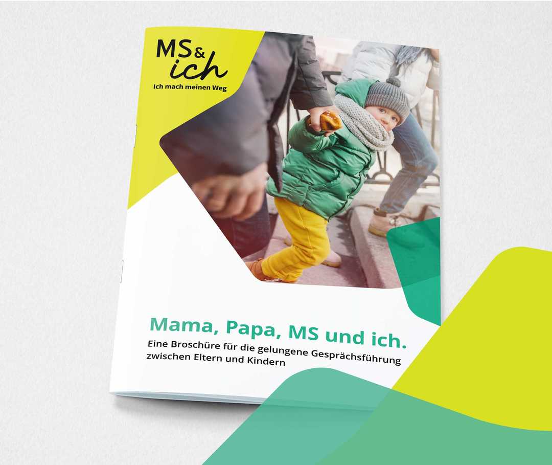 Broschüre Mama, Papa, MS und ich