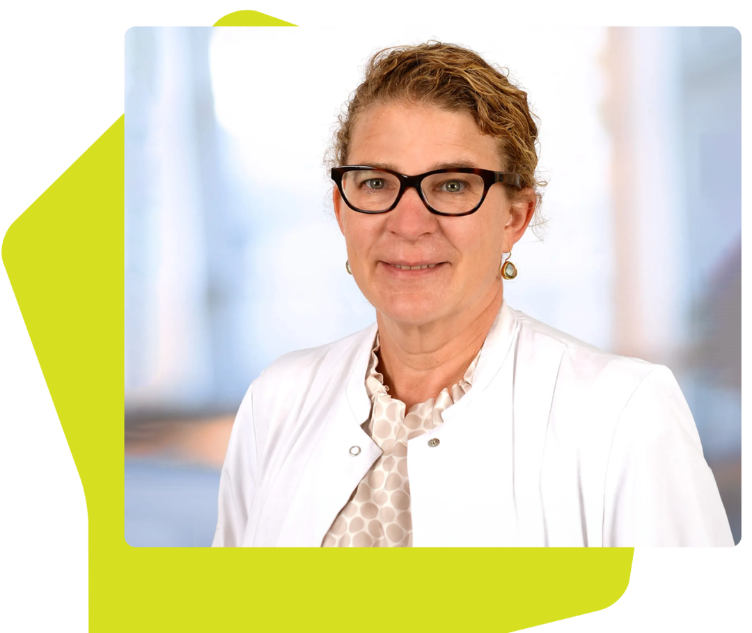 Zu sehen ist ein Portraitbild von Prof. Dr. med. Kerstin Hellwig.