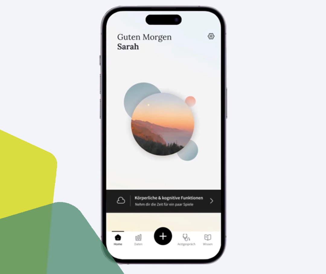 Das Bild zeigt eine Vorschau auf die Ekiva-App