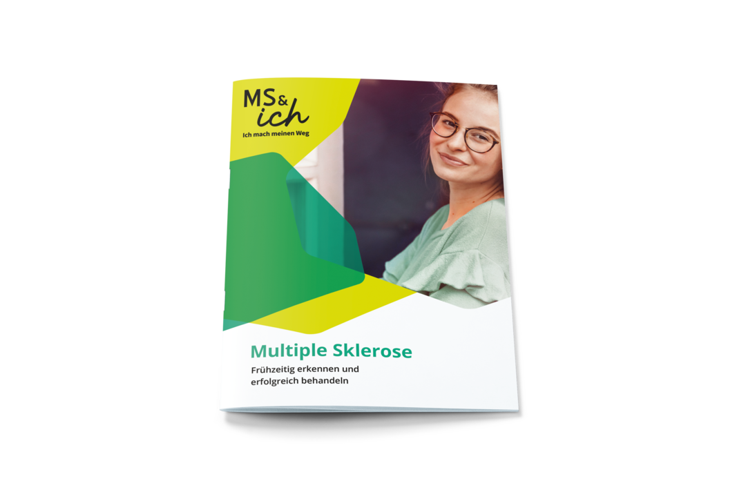 Abbildung der Broschüre "Mutiple Sklerose"